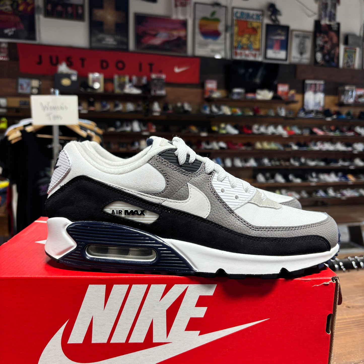 Nike Air Max 90 'Flat Pewter Obsidian' Size 10.5