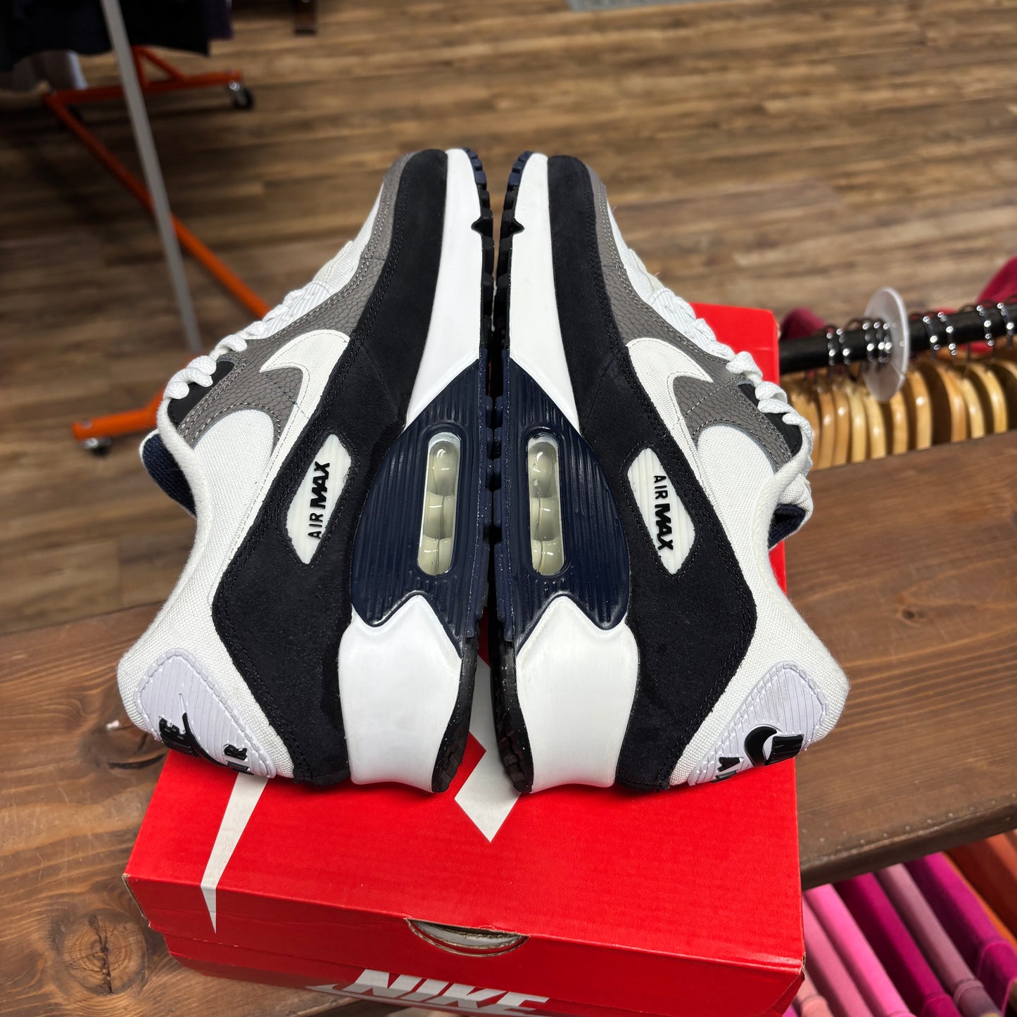 Nike Air Max 90 'Flat Pewter Obsidian' Size 10.5
