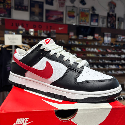 Nike Dunk Low 'Red Swoosh Panda' Size 10.5
