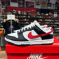 Nike Dunk Low 'Red Swoosh Panda' Size 10.5