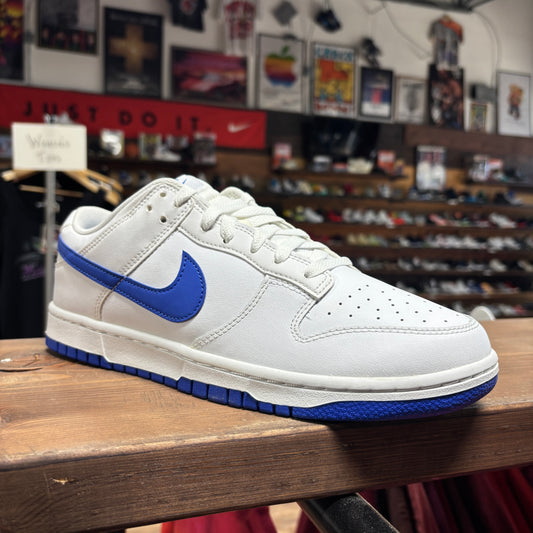 Nike Dunk Low 'White Hyper Royal' Size 10.5 (DS)
