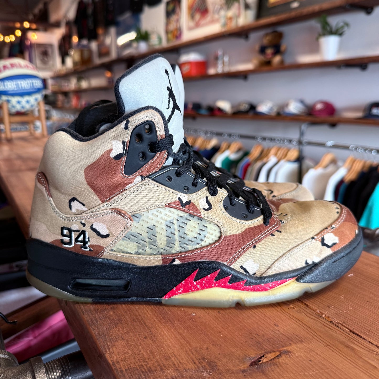 Jordan 5 'Supreme Desert Camo' Size 9