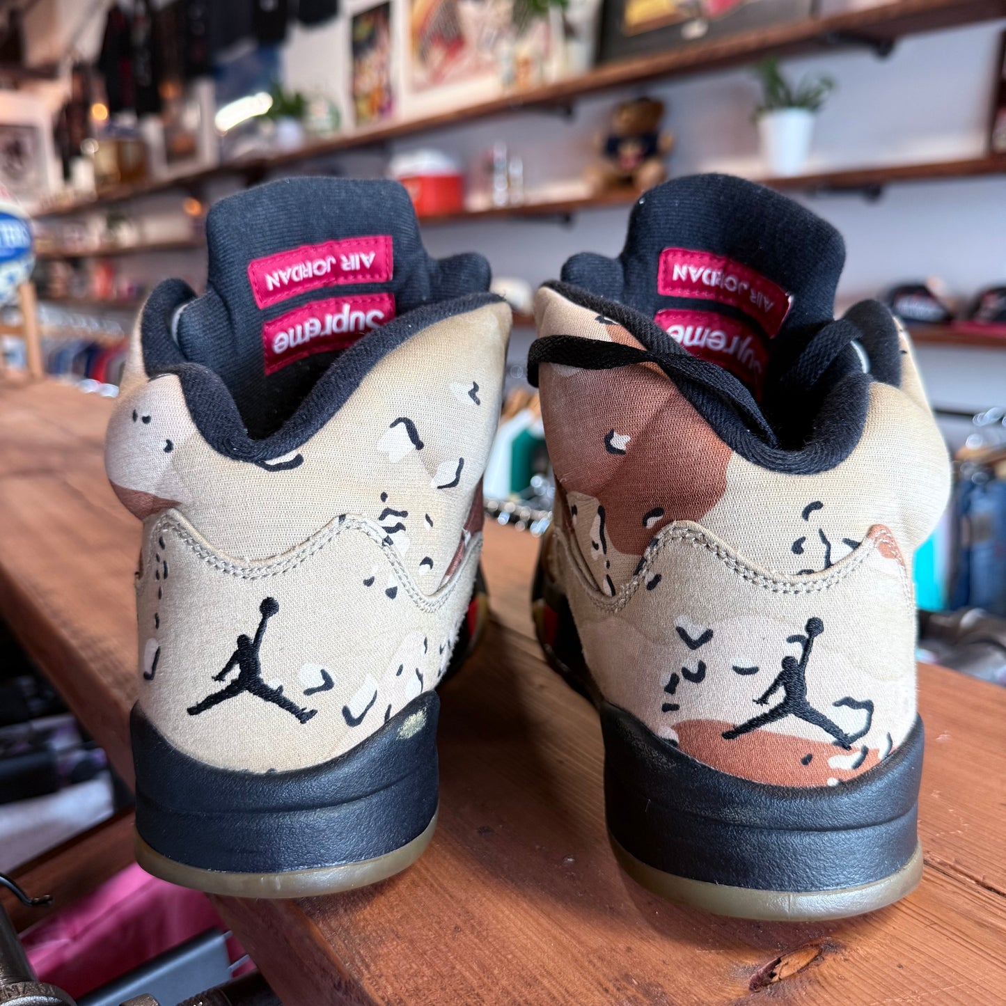 Jordan 5 'Supreme Desert Camo' Size 9