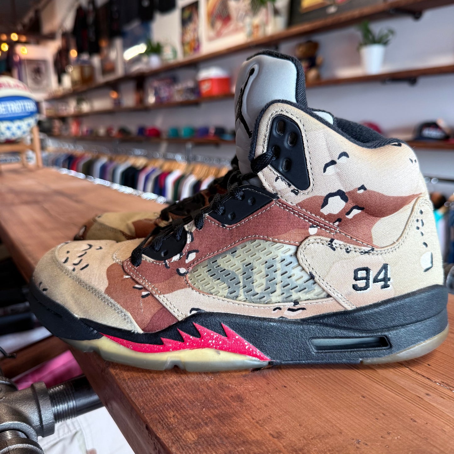 Jordan 5 'Supreme Desert Camo' Size 9