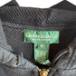 Vintage Women's Lauren Ralph Lauren Black Zip Up Hoodie Size Medium
