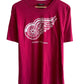 Vintage 90's Detroit Red Wings NHL Logo Graphic Tee Size Large