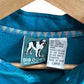 Vintage 90's Big Dogs Button Down Blue Sweater Size Large
