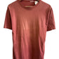 Vintage 90's Clay Red Blank Tee Size Medium