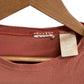 Vintage 90's Clay Red Blank Tee Size Medium