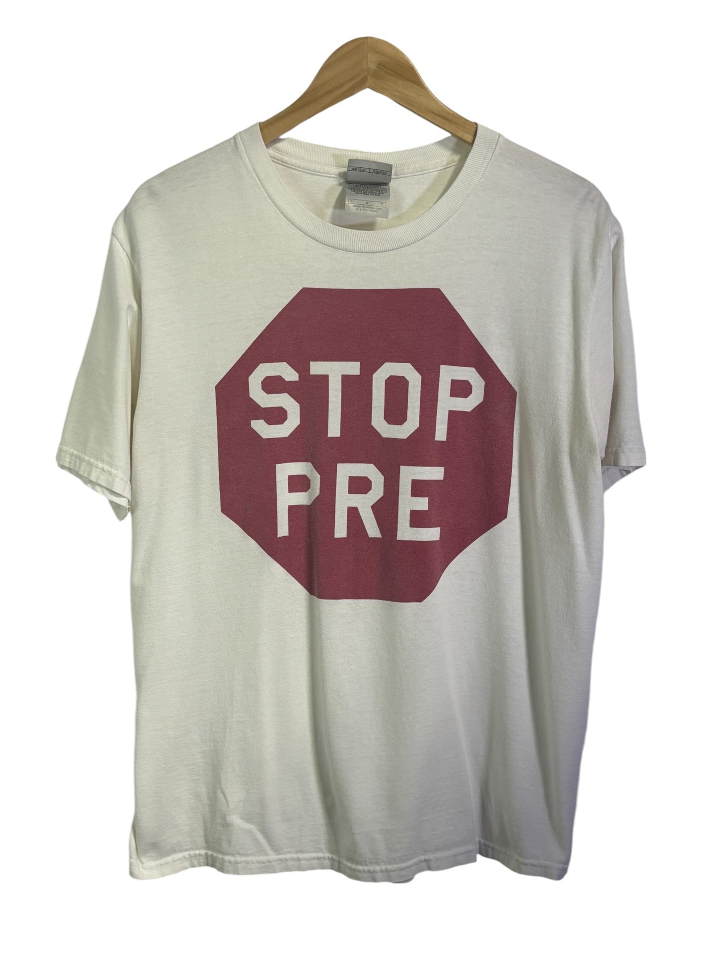 Vintage 00's Nike Stop Pre Steve Prefontaine Tee Size Large