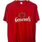 Vintage 1982 USFL New Jersey Generals Football Graphic Tee Size Large