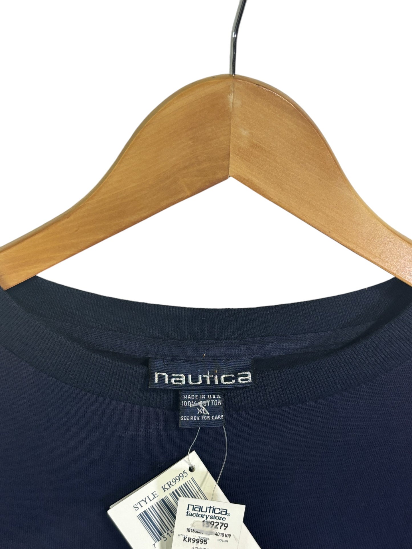 Vintage Nautica Sailing Gear Pocket Tee NWT Size XL