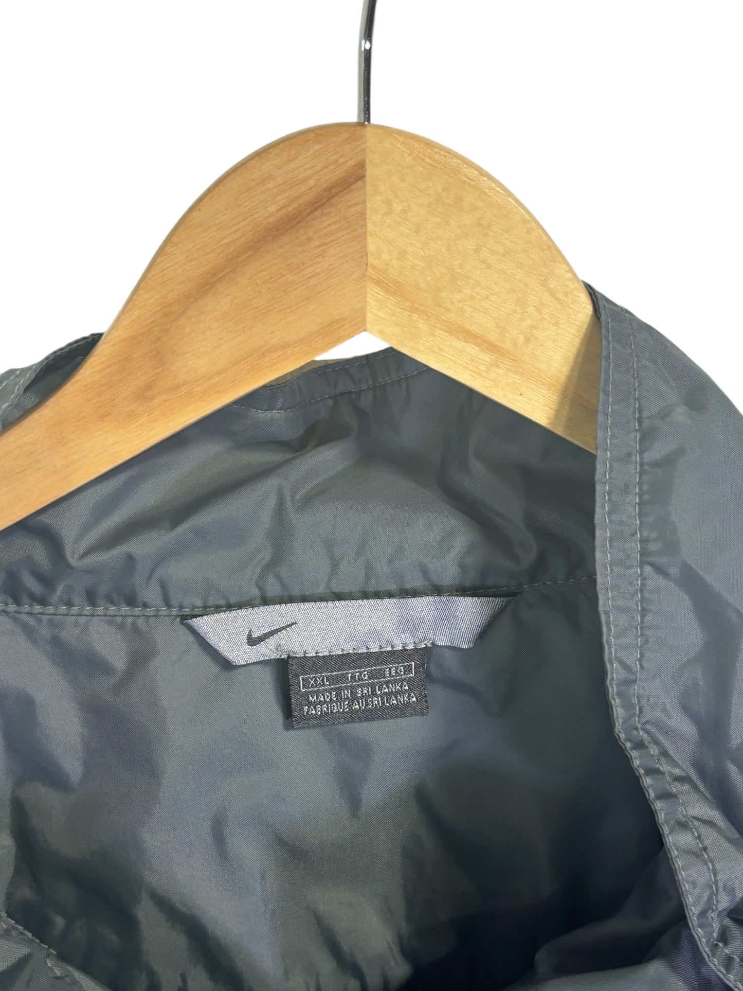 Vintage 00's Nike Full Zip Windbreaker Jacket Size XXL