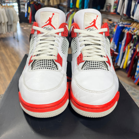 Jordan 4 'Fire Red' Size 12