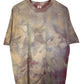 Vintage 90's Fruit of the Loom Tie Dye Tee Size XL