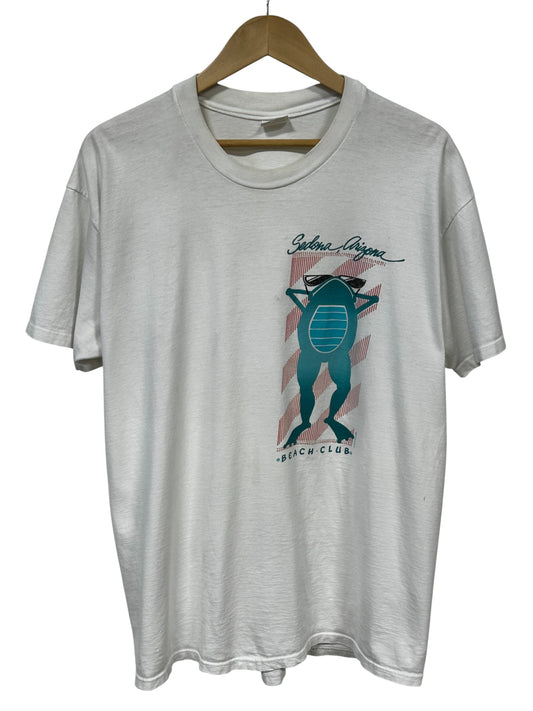 Vintage 90's Sedona Arizona Beach Club Graphic Tee Size XL