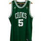 Vintage Adidas Boston Celtics Kevin Garnett #5 Jersey Size XXL