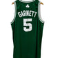 Vintage Adidas Boston Celtics Kevin Garnett #5 Jersey Size XXL