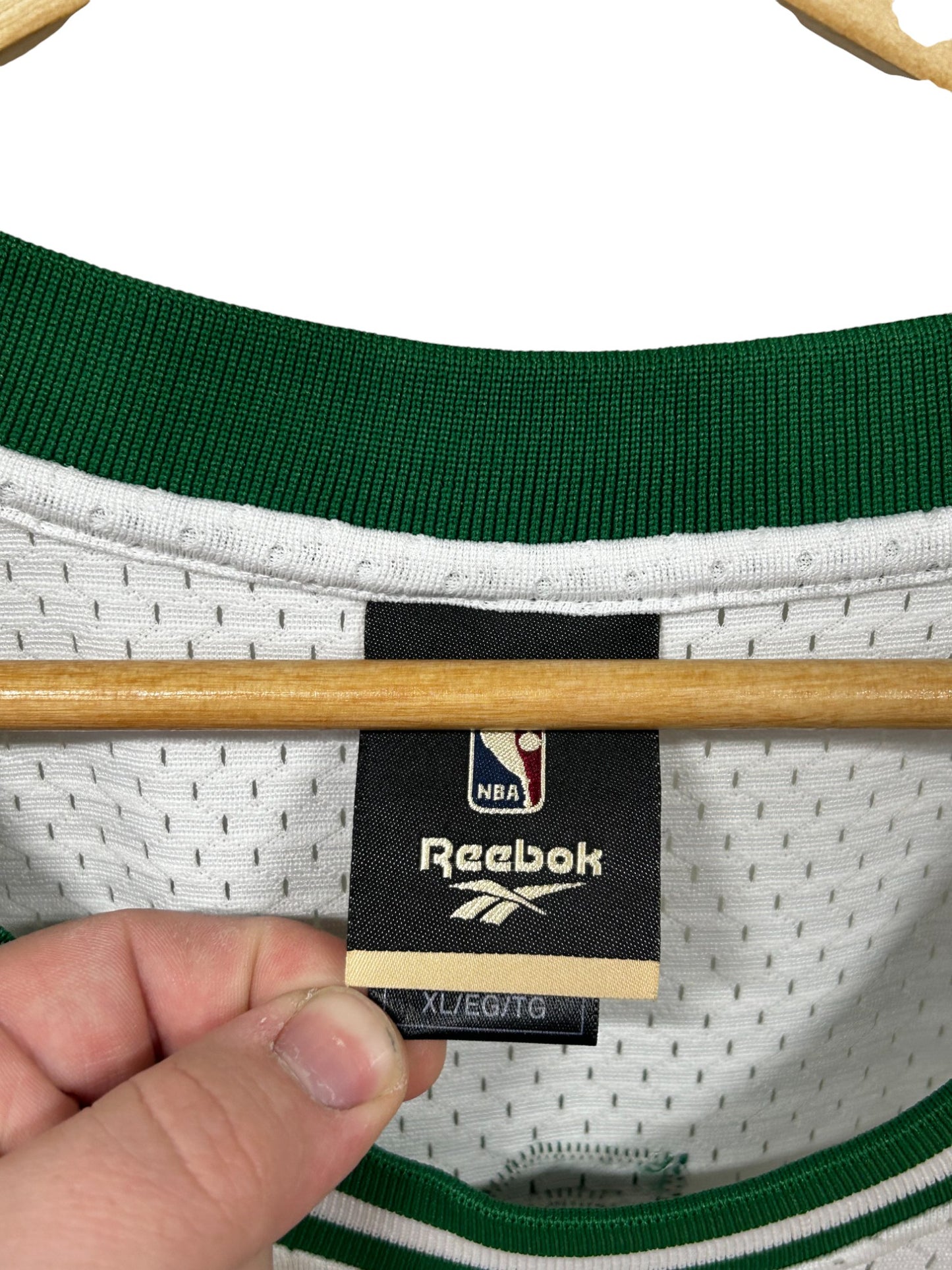 Vintage Reebok Boston Celtics Robert Parish #00 Jersey Size XL