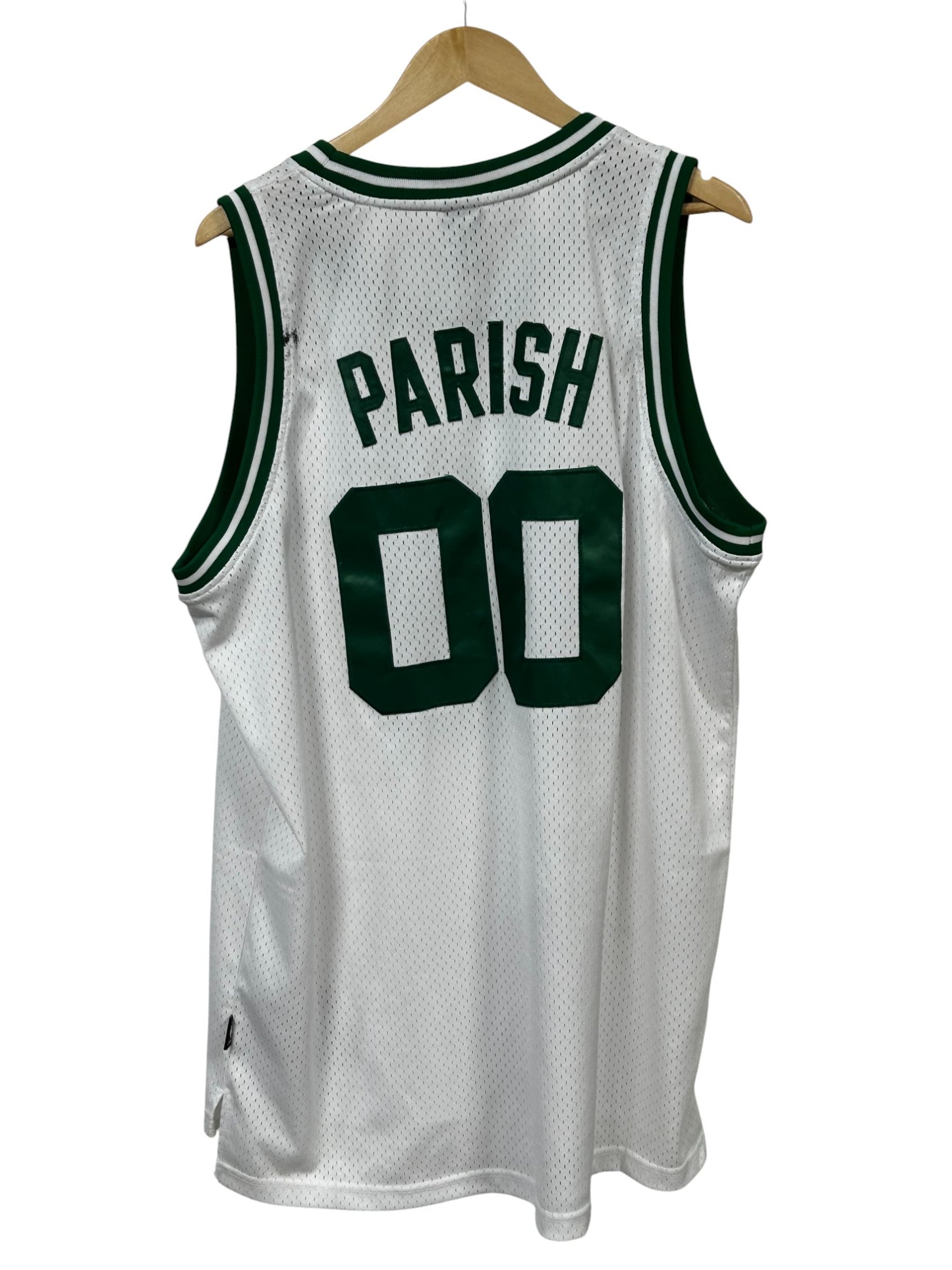 Vintage Reebok Boston Celtics Robert Parish #00 Jersey Size XL