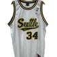 Vintage Nike Seattle Supersonics Ray Allen #34 Jersey Size XXL