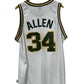 Vintage Nike Seattle Supersonics Ray Allen #34 Jersey Size XXL