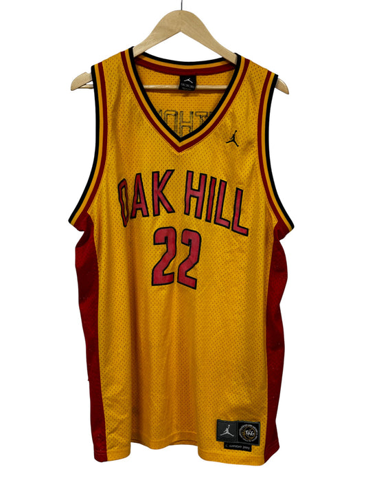 Vintage Jordan Brand Oak Hill #22 Carmelo Anthony Jersey Size XXL