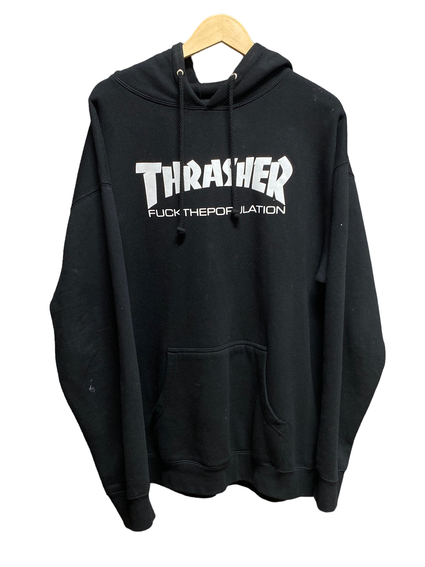 FTP x Thrasher Collab Hoodie Black Size XL