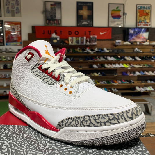 Jordan 3 'Cardinal' Size 11