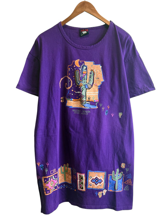 Vintage 90's Sonora Arizona Desert Museum Nature Graphic Tee Size XL