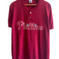 Vintage 90's Philadelphia Phillies Henley Baseball Tee Size Large