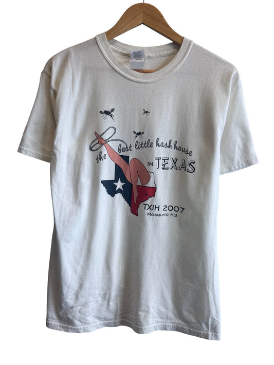 Vintage Texas Best Little Hash House Graphic Tee Size Medium