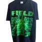 Vintage 90's Field of Dreams Marijuana Plant Graphic Tee Size Large