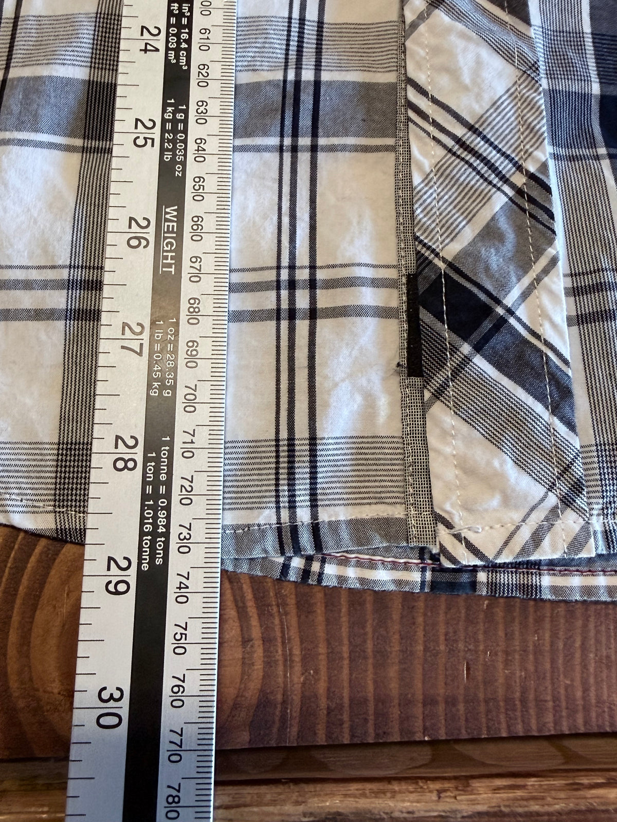 Harley Davidson Plaid Motorcycle Button Up Shirt Size Medium
