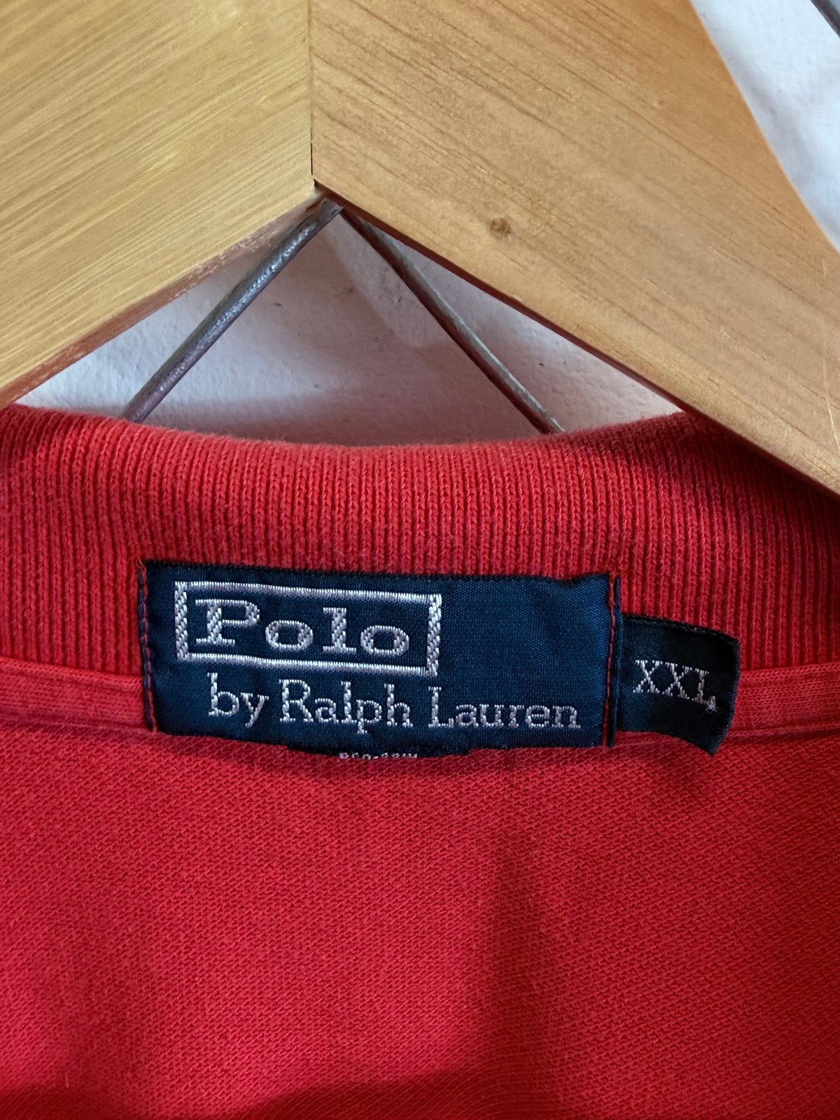 Vintage 90's Polo Ralph Lauren Classic Small Pony Polo Shirt Size XXL