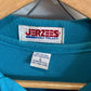 Vintage 90's Jerzees Blue Blank Polo Shirt Size Large