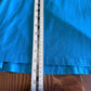 Vintage 90's Jerzees Blue Blank Polo Shirt Size Large