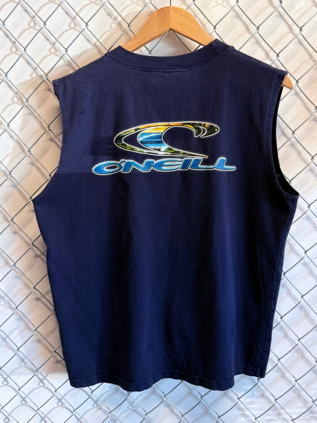 Vintage Y2K Oneil Surf Big Logo Tank Top Shirt Size Large