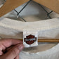 Y2K Harley Davidson White Cut Off Biker Shirt Size XL