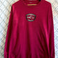 Y2K Orange County Choppers Distressed Red Long Sleeve Shirt Size Large