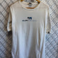 Y2K Quiksilver Classic Logo Double Sided Graphic Surf Tee Size Large