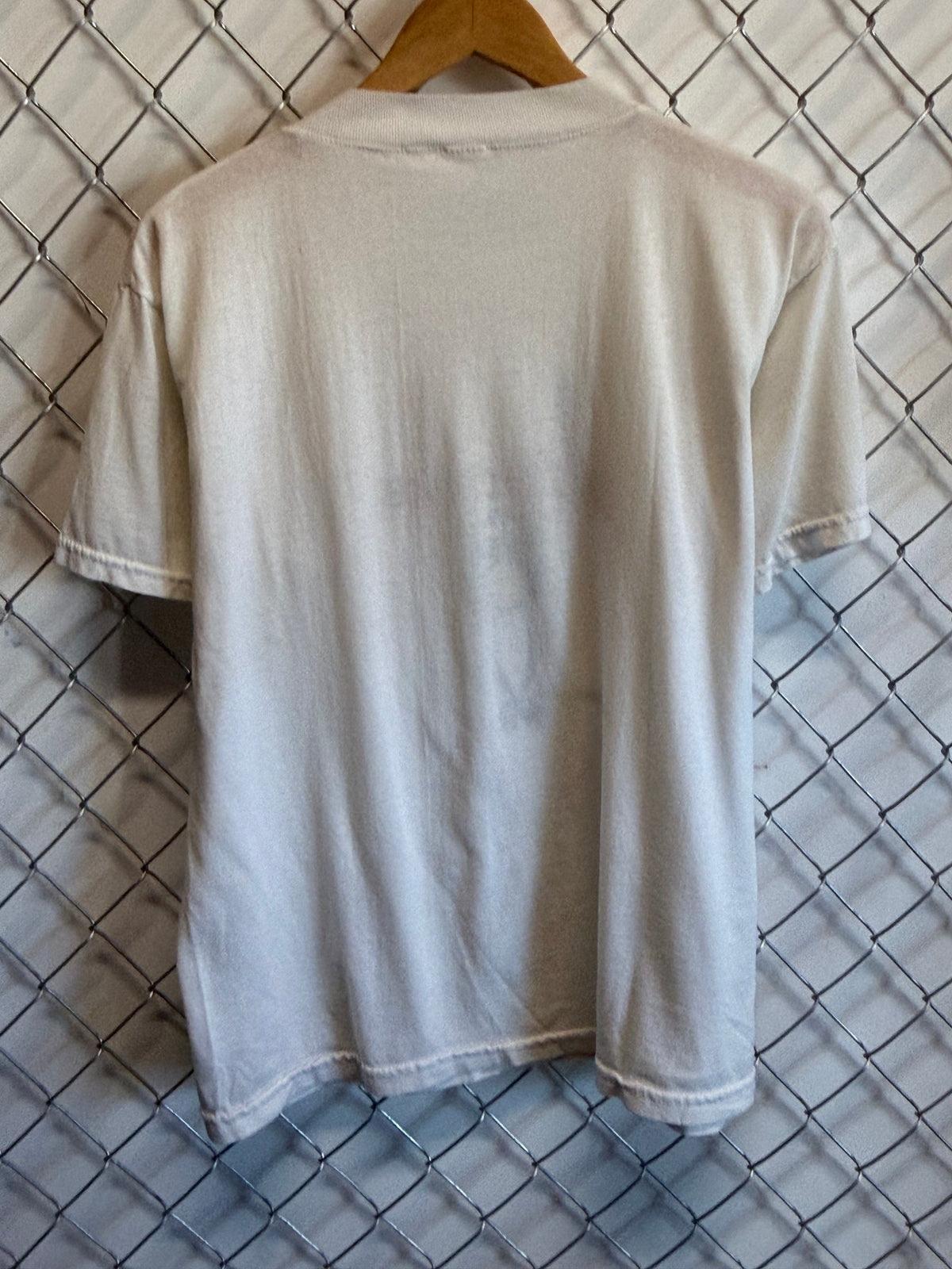 Vintage Frog They Left Me Hanging Spanish Graphic Cartoon Tee Size Large