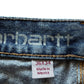 Vintage Carhartt Denim Double Knee Carpenter Jeans Size 36x34
