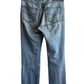 Vintage 90's Levi's 501 Light Wash Repaired Denim Jeans Size 32x29