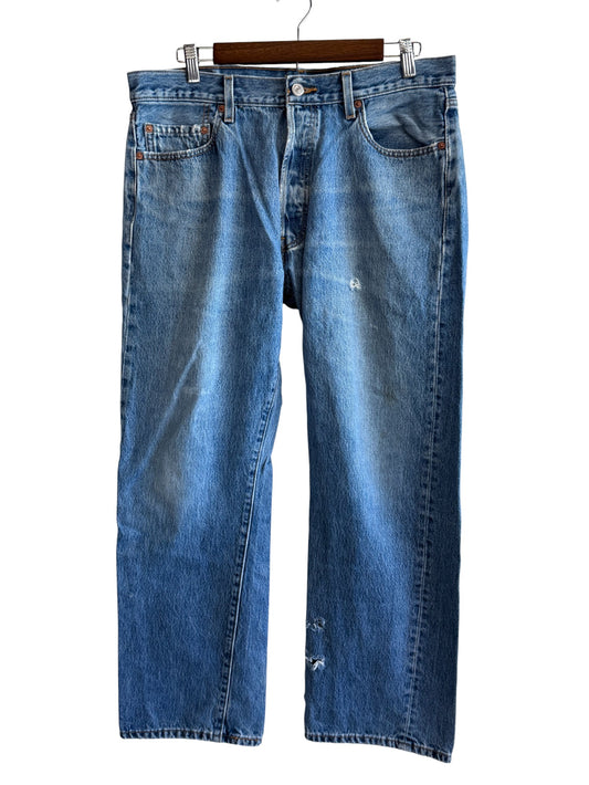 Vintage Y2K Levi's 501 Denim Jeans Size 35x29