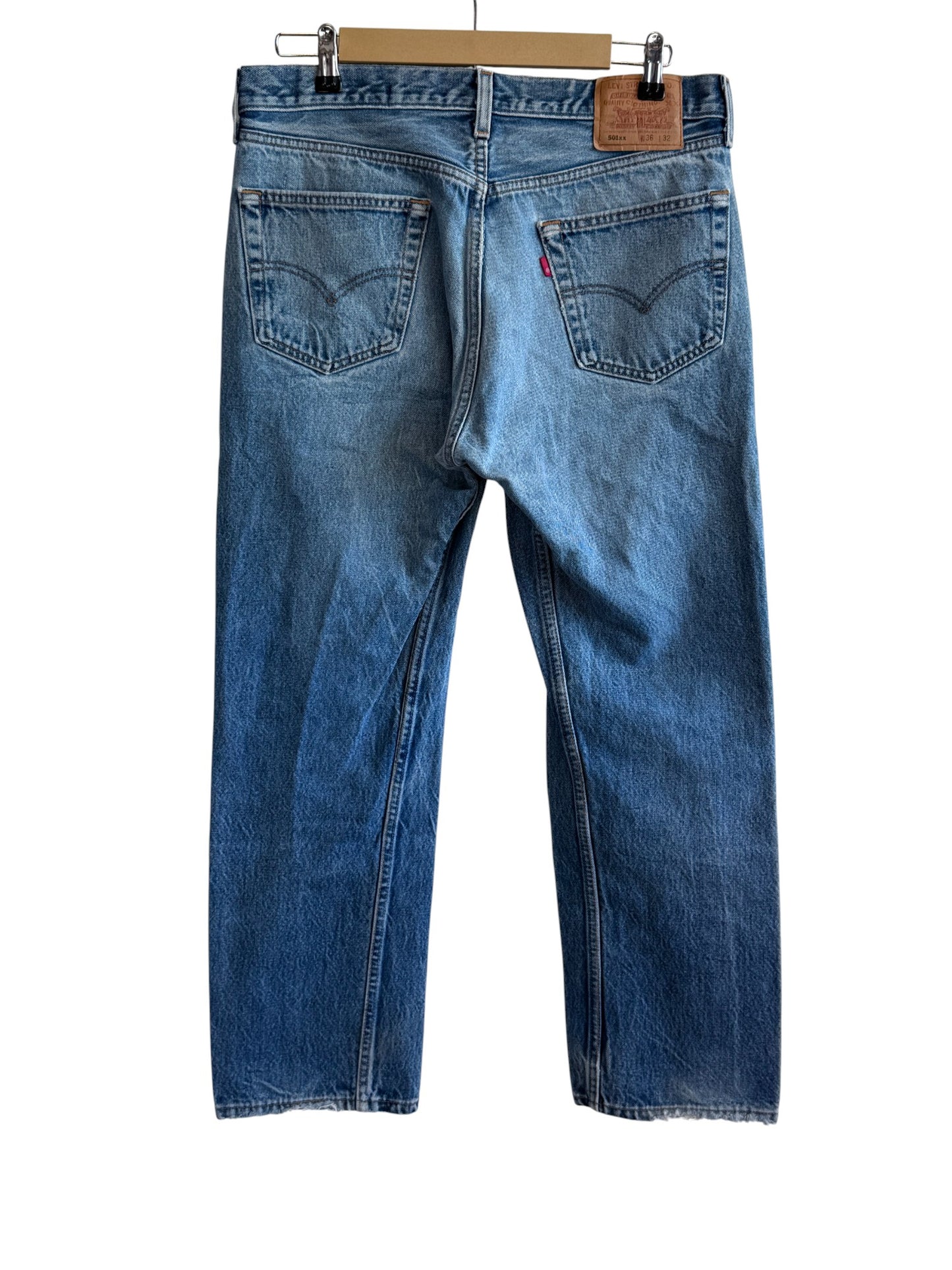 Vintage 90's Levi's 501XX Made in USA Denim Jeans Size 33x29