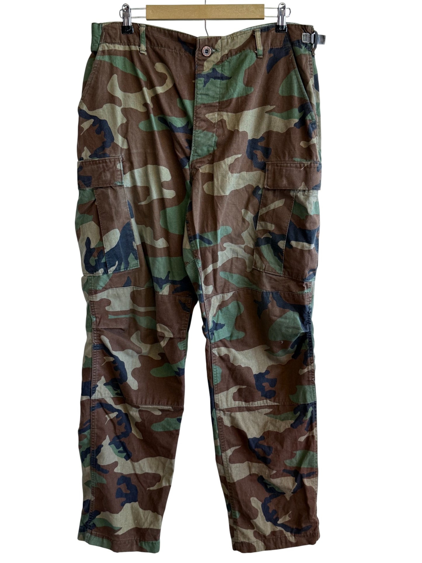 Vintage Military Camo Cargo Pants Size 36x33