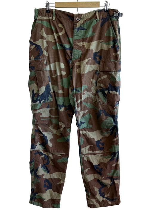 Vintage Military Camo Cargo Pants Size 36x33