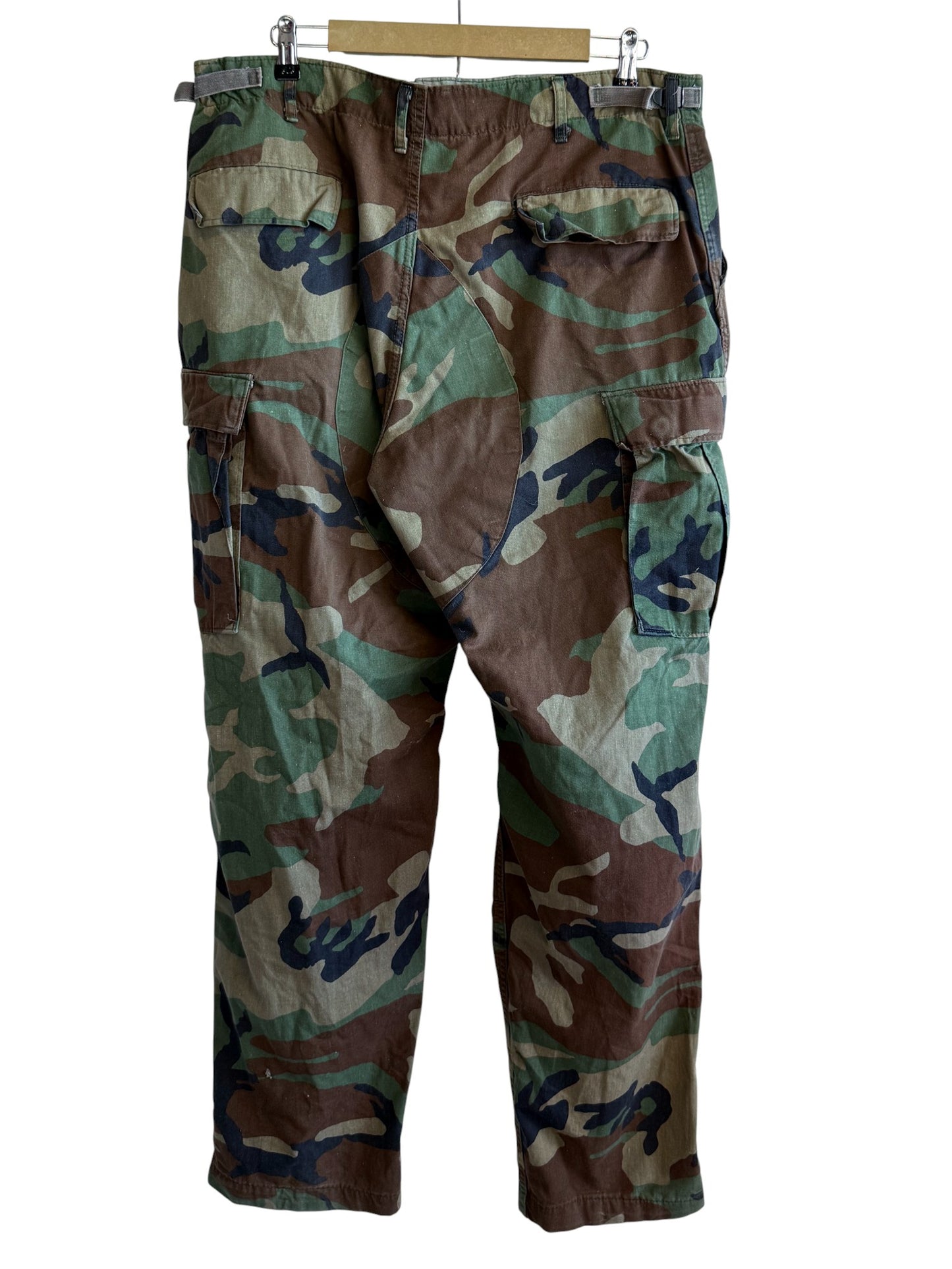 Vintage Military Camo Cargo Pants Size 36x33