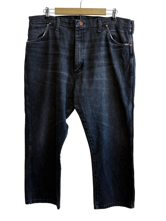 Vintage Wrangler Black Denim Jeans Size 38x26
